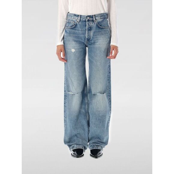 Anine Bing Jeans Woman Blue - Picture 1 of 3